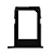 Gaveta chip SIM1 Samsung Galaxy J6 Plus Preto - Imagem 1