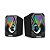 Caixa de Som Star Fusion 2.0 com Leds Coloridos CS-C20 Exbom - Imagem 1