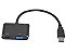 Adaptador Usb 3.0 Para Hdtv Ou Vga Com Áudio Integrado Fy-730 - Imagem 2