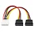 Cabo Adaptador Molex Ide X 2 Sata 15P 20Cm Grasep - D-Cic02 12320 - Imagem 2