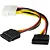 Cabo Adaptador Molex Ide X 2 Sata 15P 20Cm Grasep - D-Cic02 12320 - Imagem 4