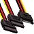 Cabo De Energia 2 Sata 15P Fêmea X 1 Sata 15P Macho Grasep - D-Cic03 12321 - Imagem 1