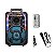 Caixa De Som Bluetooth Portátil Com 8 Luzes Led E Microfone Integrado Yx-H831 - Imagem 1