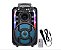 Caixa De Som Bluetooth Portátil Com 8 Luzes Led E Microfone Integrado Yx-H831 - Imagem 3