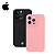 Capa Silicon Cloud Silicone Apple Gshield Iphone 14 Pro Rosa Câmera Fechada - Imagem 2