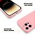 Capa Silicon Cloud Silicone Apple Gshield Iphone 14 Pro Rosa Câmera Fechada - Imagem 4