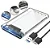 Case Gaveta Para Hd Ssd Externo Transparente Tipo C Exbom Cghd-35 - Imagem 2