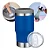 Copo Térmico Stanley Beer Pint Suporte Long Neck 420Ml Azul Em Aço Inox - Imagem 1