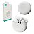 Fone Bluetooth Airbuds Fam T03 Com Graves Reforçados Branco - Imagem 2