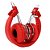 Headphone Bluetooth Altomex Ab05 Conforto Vermelho - Imagem 1
