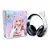 Headphone Bluetooth Altomex B19H Infantil Rgb Com Design Divertido E Seguro Verde - Imagem 2