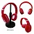 Headphone Estéreo Altomex Bm759 Com Bluetooth E Graves Reforçados Vermelho - Imagem 1