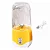 Mini Liquidificador Copo Portátil Usb Dm-888 Smoothies 400Ml Amarelo - Imagem 2