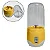 Mini Liquidificador Copo Portátil Usb Dm-888 Smoothies 400Ml Amarelo - Imagem 1