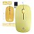 Mouse De Alta Precisão Colorido Com Fio Lehmox Ley-1564 Amarelo - Imagem 1