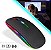 Mouse Gamer Ergonômico Sem Fio Recarregável Com Iluminação Rgb Bmax Bm-615 - Imagem 2