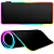 Mouse Pad Gamer Com Led Rgb Grande 800X300Mm Preto - He7D1 13860 - Imagem 1