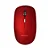 Mouse sem Fio H'maston Silencioso com Alta Precisão cor Vermelho E-1600 - Imagem 1