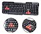 Teclado Knup Gamer Multimídia Usb Com Teclas Reforçadas Xz-536 - Imagem 1