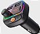 Transmissor Veicular Fm Bluetooth Pd20W Sem Fio AL-2105D Som Automotivo Tran-Blue - Imagem 2