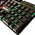 Kit Gamer Usb Com Teclado E Mouse Com Led Integrado Bk-G550 - Imagem 4