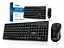Kit Teclado E Mouse Sem Fio Preto Com Alta Conectividade Exbom Bk-S1000K-Pr - Imagem 1