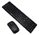 Kit Teclado E Mouse Sem Fio Preto Com Alta Conectividade Exbom Bk-S1000K-Pr - Imagem 2