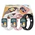 Relógio Smartwatch Hw9 Mini Com Funções Inteligentes Rosa - Imagem 4