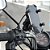 Suporte De Celular Para Moto Com Garra E Usb Lehmox Ley-1601 - Imagem 4