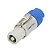 CONECTOR POWERCON BRANCO MACHO DE LINHA - Imagem 1