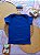 Camiseta Manga Curta Unissex Azul Royal - Imagem 1