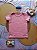 Camiseta Manga Curta Feminina Rosa Bebê - Imagem 1