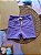 Shorts Moletinho Lavanda - Imagem 1