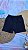 Shorts Moletom Preto - Imagem 1