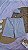 Shorts Suede Azul Celeste Claro - Imagem 1