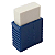 BORRACHA BRANCA COM CAPA MASTERPRINT - Imagem 1