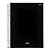 CADERNO ESPIRAL CAPA DURA 10X1 160FLS PRETO STIFF JANDAIA - Imagem 1