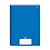 CADERNO BROCHURAO CAPA DURA 1X1 80FLS AZUL STIFF JANDAIA - Imagem 1