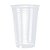 COPO PLASTICO CHOPP 300ML CP330 LISO C/50 TRANSPARENTE MINAPLAST - Imagem 1