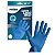 LUVA LATEX VERNIZ SILVER AZUL TAM P(7) NOBRE - Imagem 1