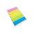 BLOCO ADESIVO MARCA PAGINA RETO 5CORES 25FLS MASTERPRINT - Imagem 1