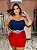 CROPPED JEANS BRILHO - Imagem 1