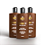 3x Shampoo 3x1: Barba, Cabelo e Bigode - Imagem 1