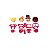 Kit Cortadores Mundo Musical (Carinhas) 4cm - Imagem 1