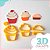 Kit de Cortadores Tema Confeitaria  4 e 5cm - Imagem 1