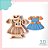 Cortador Vestido Chiquititas - 5cm - Imagem 1