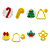 Kit Cortadores de Natal 3,5cm - Imagem 1