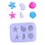 Molde de Silicone para Artesanato - Conchas (Fundo do mar) - Imagem 2