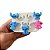 Molde de Silicone Alimentício Apliques - Alienígena Azul - Imagem 3