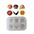 Molde de Silicone para apliques de Confeitaria - Menino Harry - Imagem 3